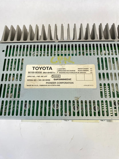 2007-2009 LEXUS RX350 RADIO AUDIO EQUIPMENT SOUND AMPLIFIER 86100-0E030 OEM