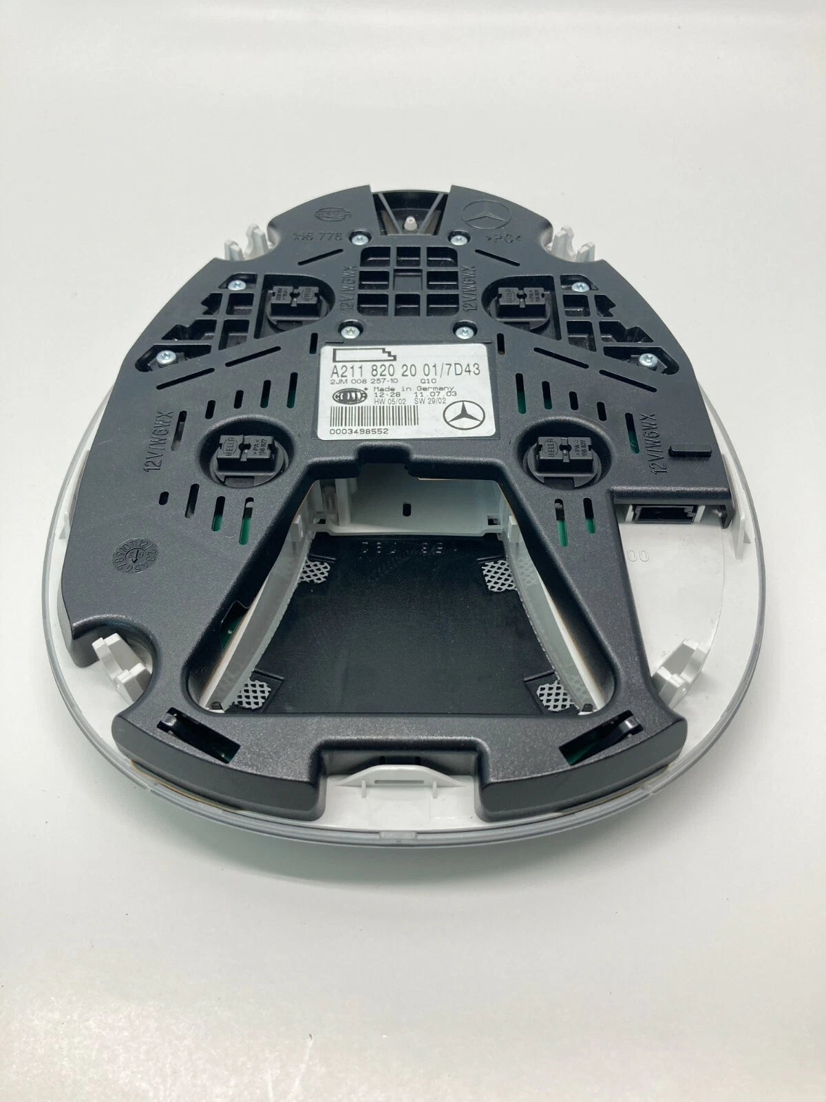 03-06 MERCEDES-BENZ E320 REAR OVERHEAD DOME READING MAP LIGHT LAMP 2118202001