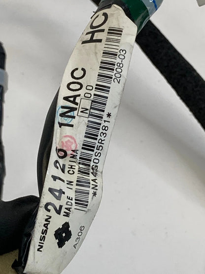 2007 2008 INFINITI G35 SEDAN REAR RIGHT DOOR HARNESS WIRING WIRE 24126-1NA0C