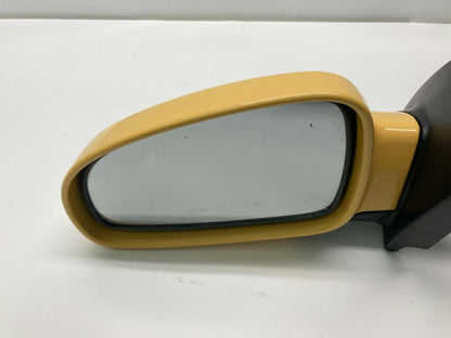 2004 2005 Chevrolet Aveo Left Driver Side View Manual Door Mirror Yellow LH OEM