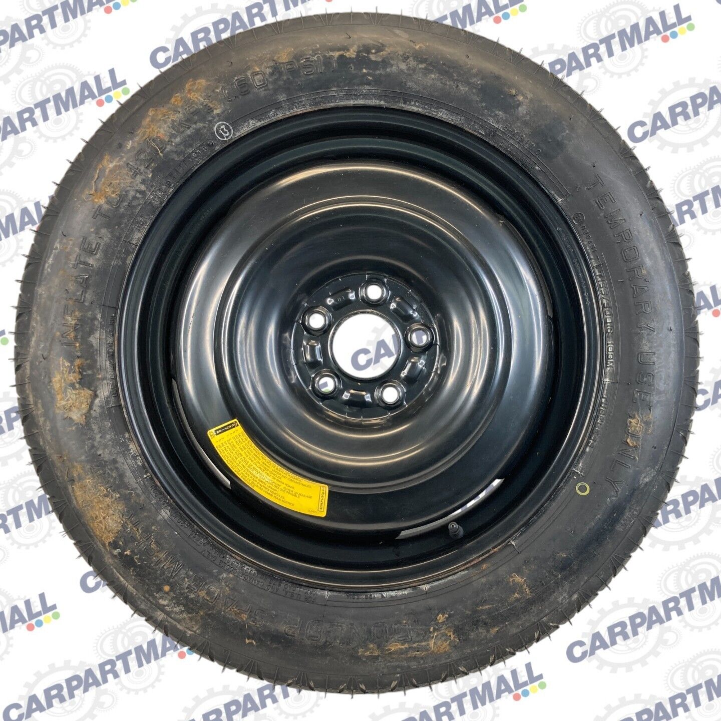 2007-2012 Mazda CX-7 Emergency Spare Tire & Rim Compat Donut T155/90D18 103M OEM