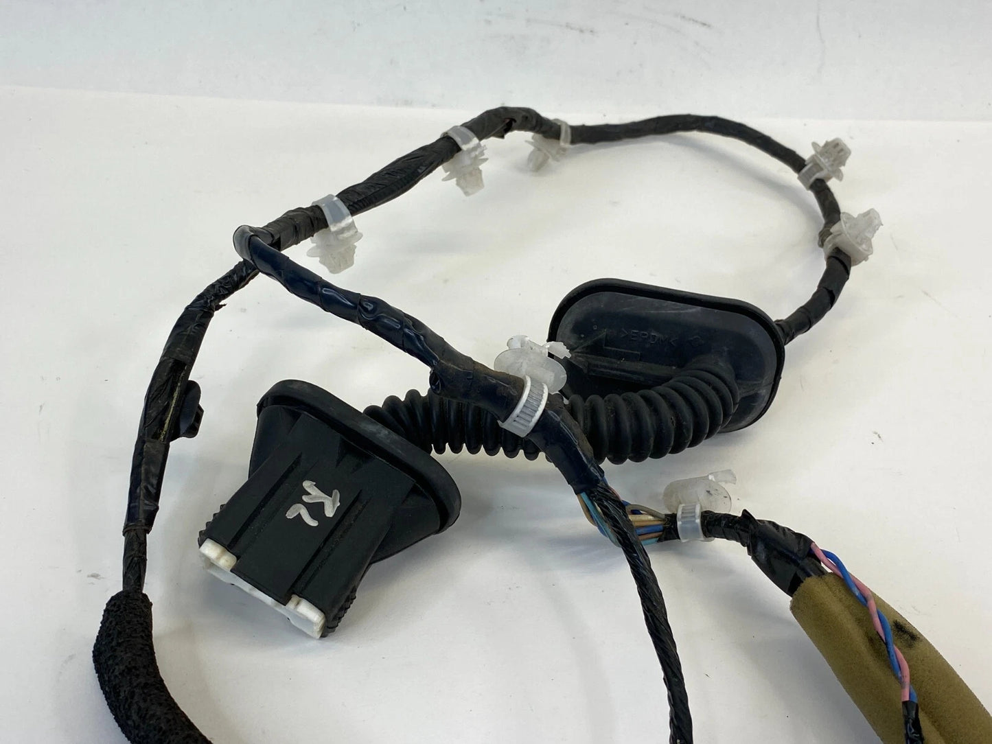 09-13 INFINITI G37 SEDAN REAR LEFT DOOR PANEL WIRE WIRING HARNESS 24126-1NF0B