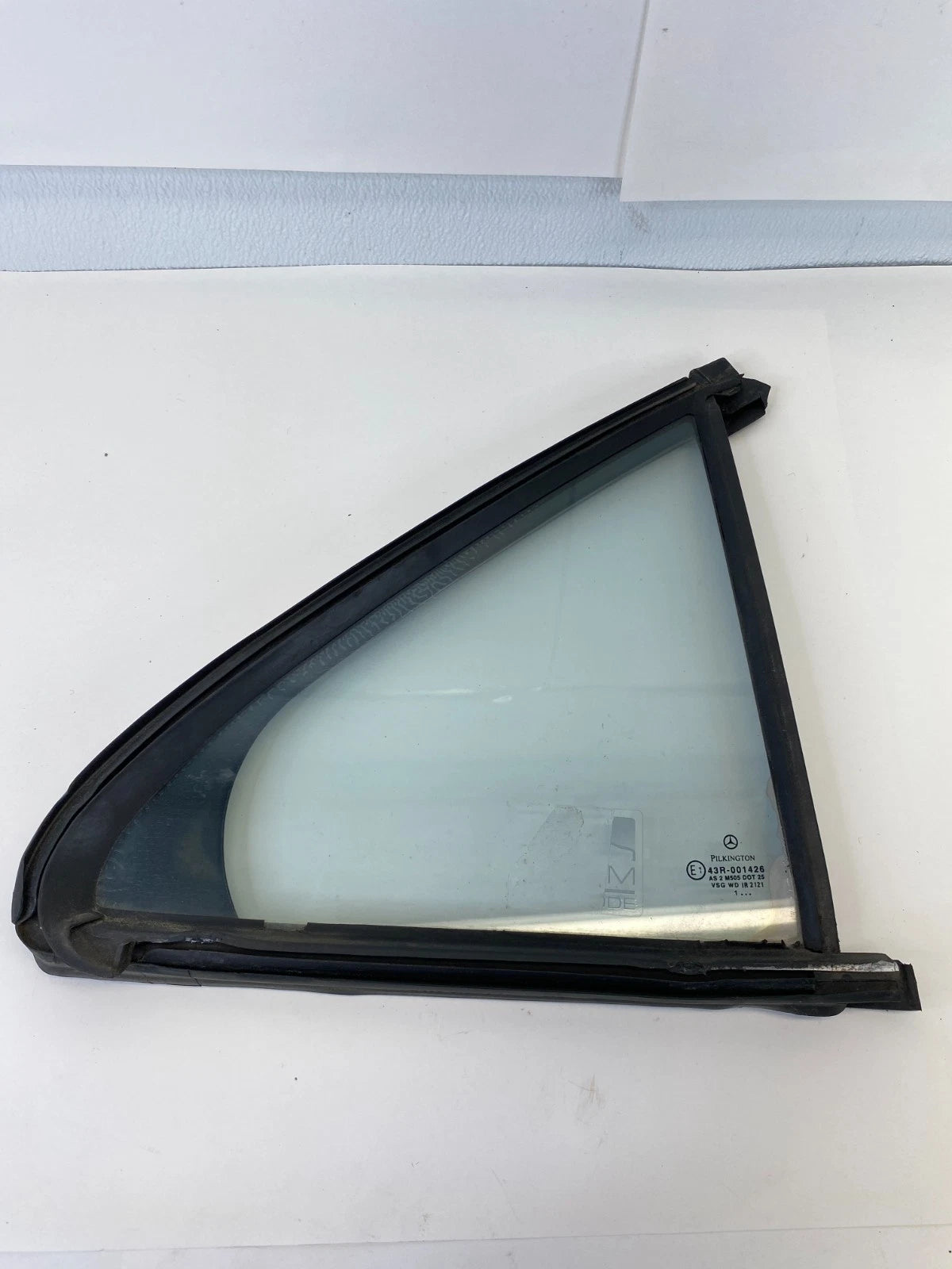 00-04 MERCEDES S-CLASS S430 REAR RIGHT DOOR WINDOW VENT GLASS FIXED 2207300220