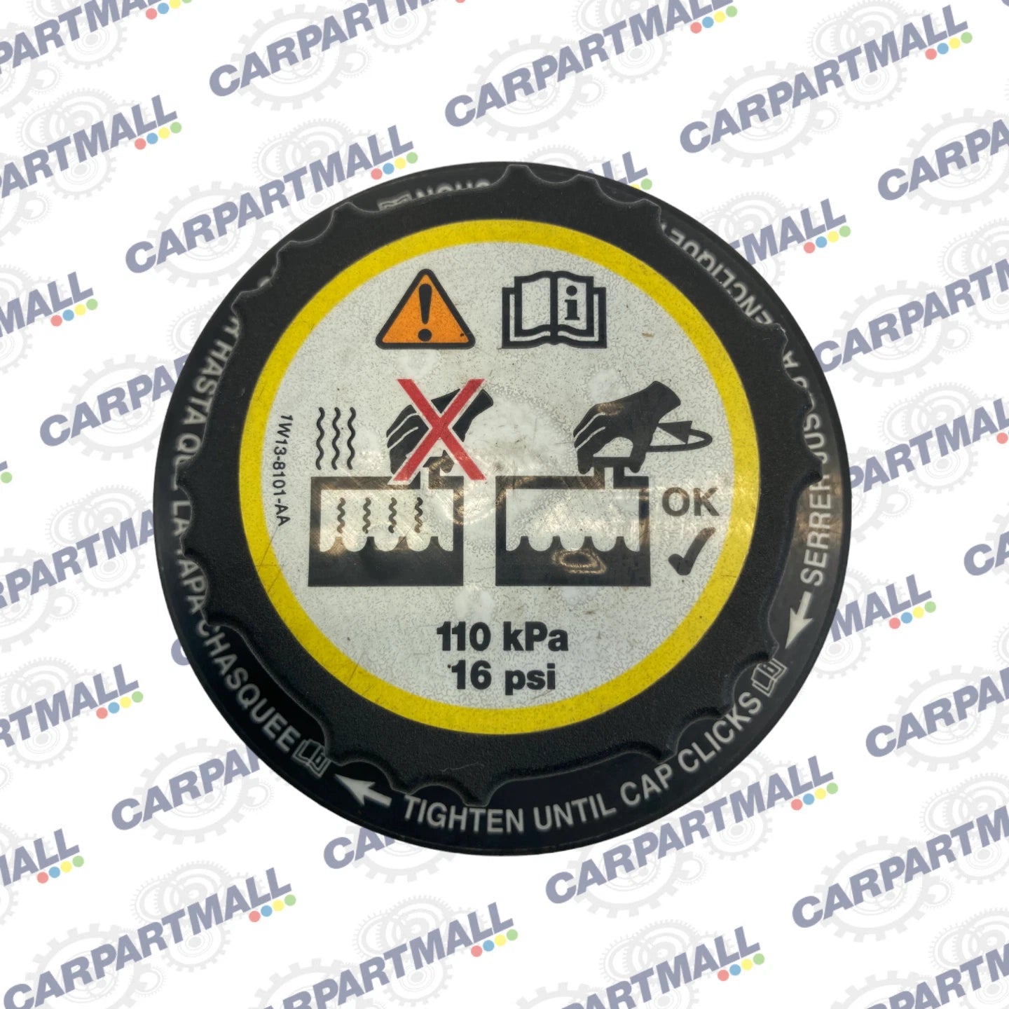 2002-2005 FORD EXPLORER ENGINE RADIATOR COOLANT RESERVOIR TANK CAP 1W138101AA