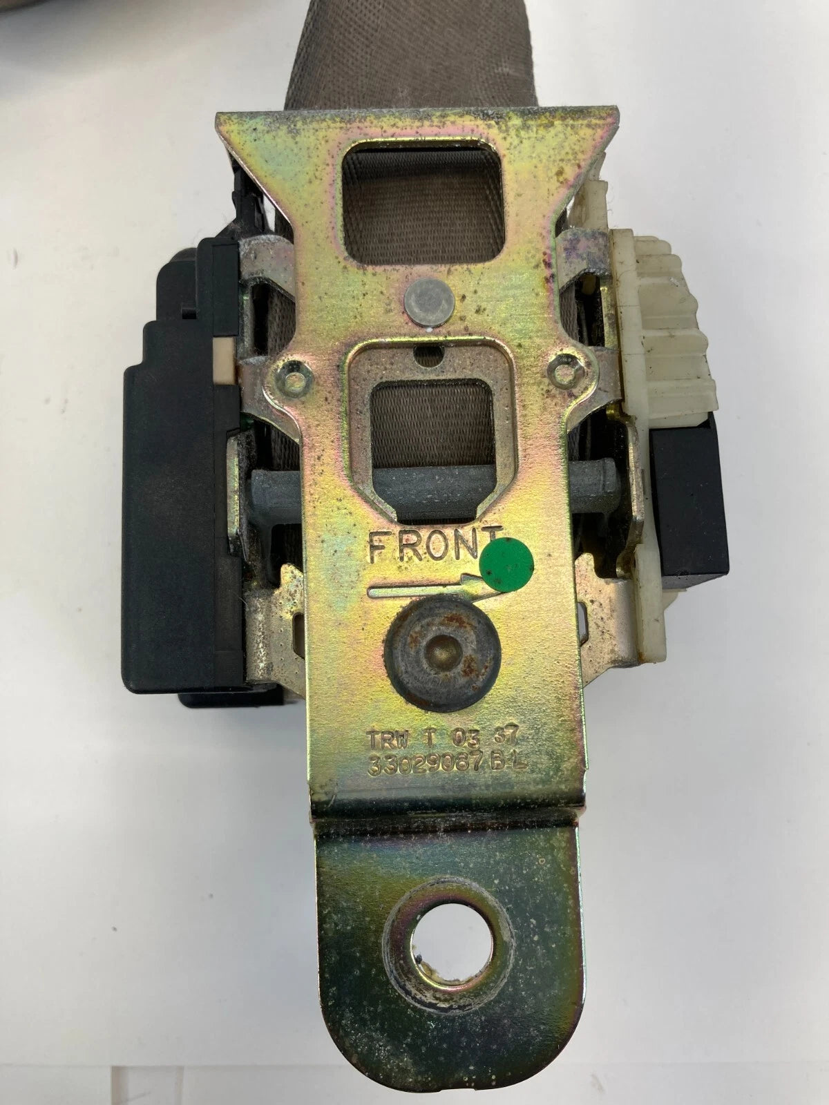 2003 2004 JAGUAR S-TYPE FRONT LEFT DRIVER SIDE SEAT BELT RETRACTOR ASSY OEM