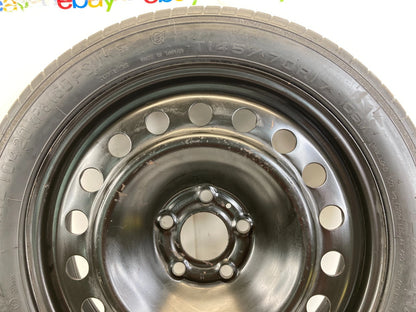 2015-2017 CHRYSLER 200 EMERGENCY SPARE TIRE WHEEL COMPACT DONUT T145/70R17 106M