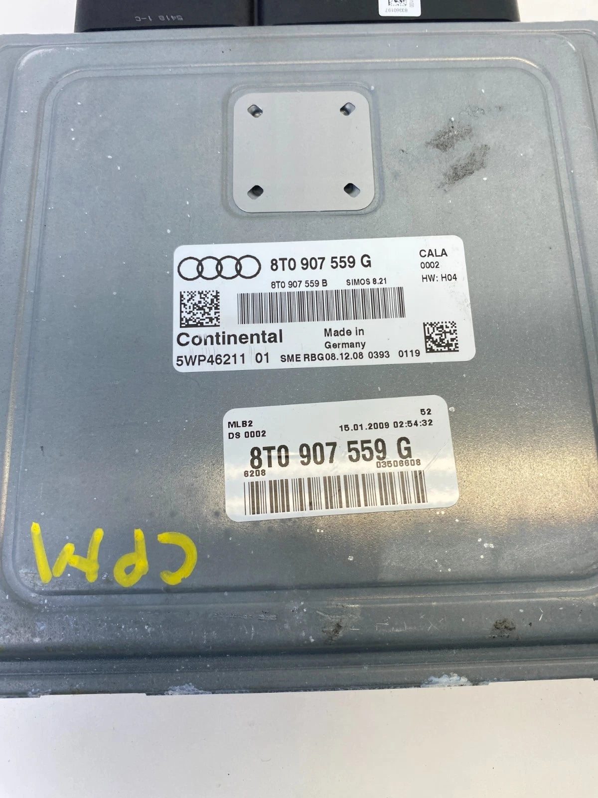 2009 2010 AUDI A5 QUATTRO 3.2L AT ENGINE CONTROL MODULE COMPUTER 8T0-907-559-G