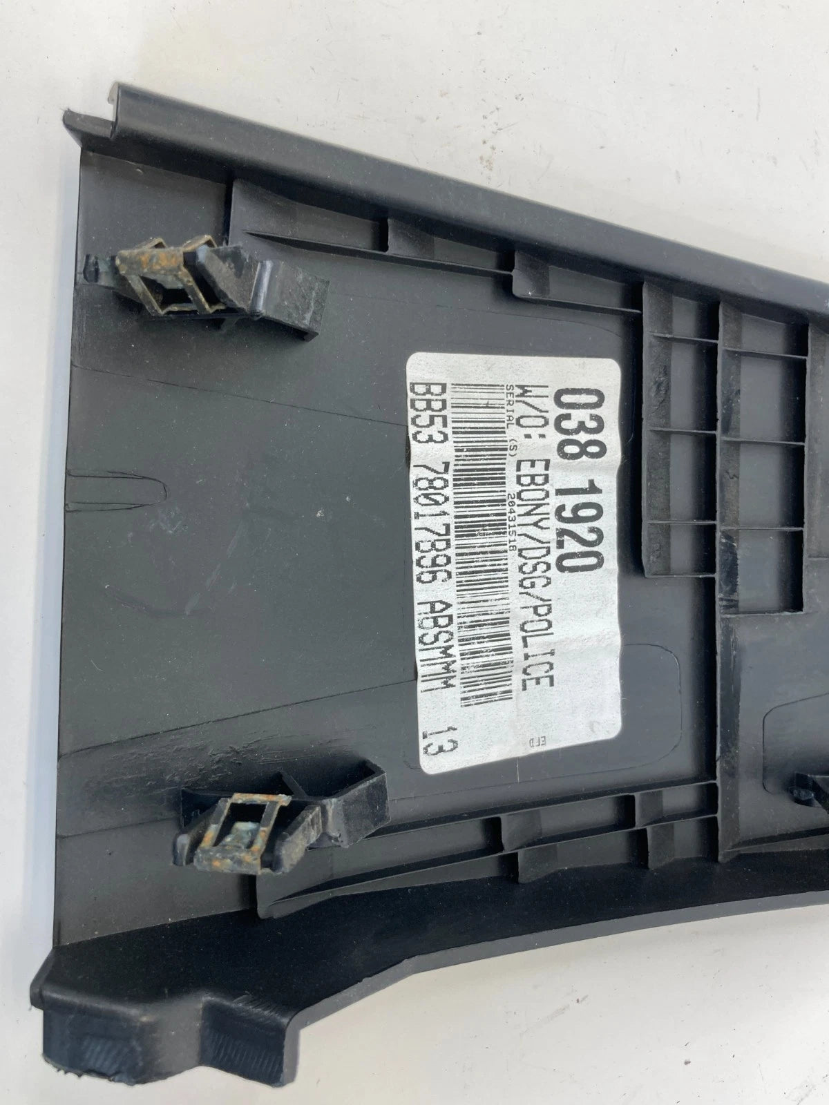 16-19 FORD EXPLORER INTERCEPTOR UTILITY DASH SWITCH BEZEL TRIM BB53-78017B96-A