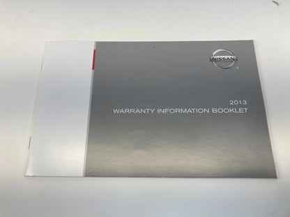 2013 13 NISSAN ALTIMA OWNERS MANUAL & WARRANTY INFORMATION SET KIT W/ CASE