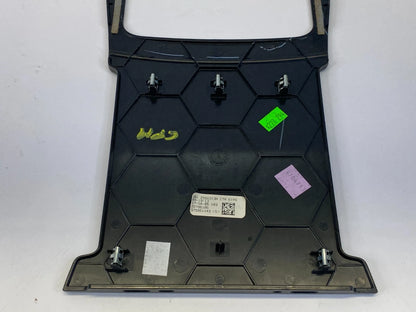 2013-2015 CHEVROLET TRAVERSE FLOOR CENTER CONSOLE UPPER TRIM PLATE BEZEL 1615749