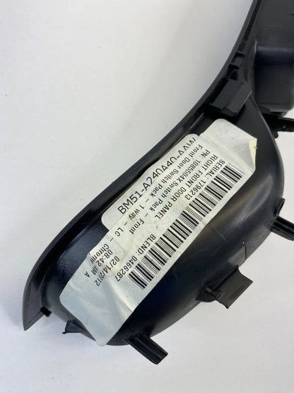 12-18 FORD FOCUS FRONT RIGHT PASSENGER WINDOW SWITCH COVER TRIM BM51-A240A40-AAW