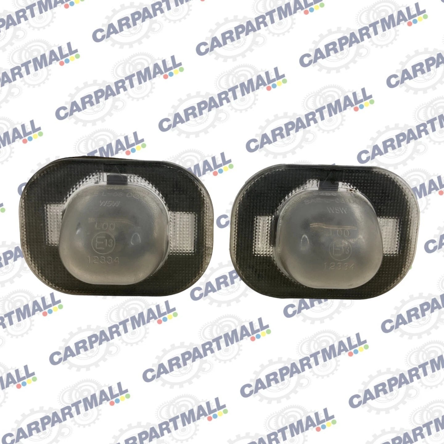 2010-2013 KIA FORTE SEDAN REAR LICENSE LAMP PLATE LIGHT PAIR SET 92501-1M0 OEM