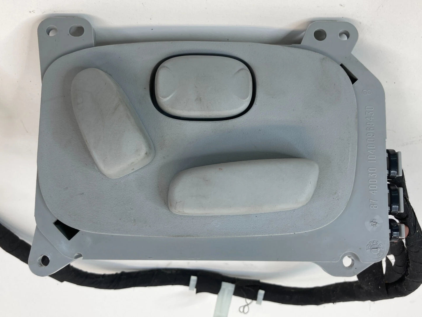 2009-2011 JAGUAR XF FRONT RIGHT SEAT ADJUSTMENT CONTROL SWITCH 2R83-14A700-FD