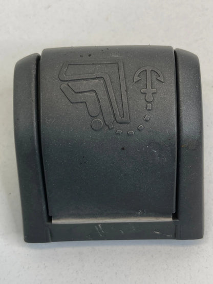 01 02 03 04 VOLVO S60 REAR SEAT CHILD RESTRAINT ANCHOR PLATE COVER TRIM OEM