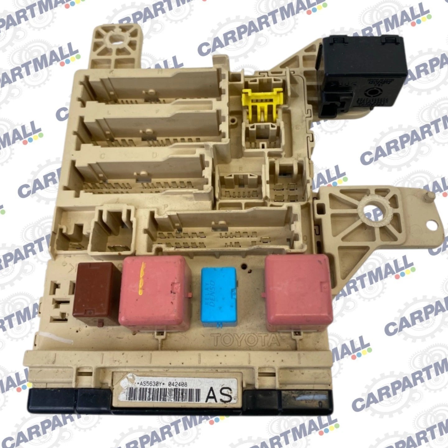 2004-2010 TOYOTA SIENNA INTERIOR CABIN DASH FUSE BOX RELAY PANEL MODULE UNIT OEM