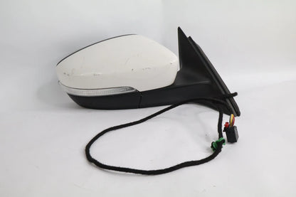 2012-2015 VOLKSWAGEN PASSAT RIGHT SIDE VIEW POWER DOOR MIRROR ASSEMBLY WHITE OEM
