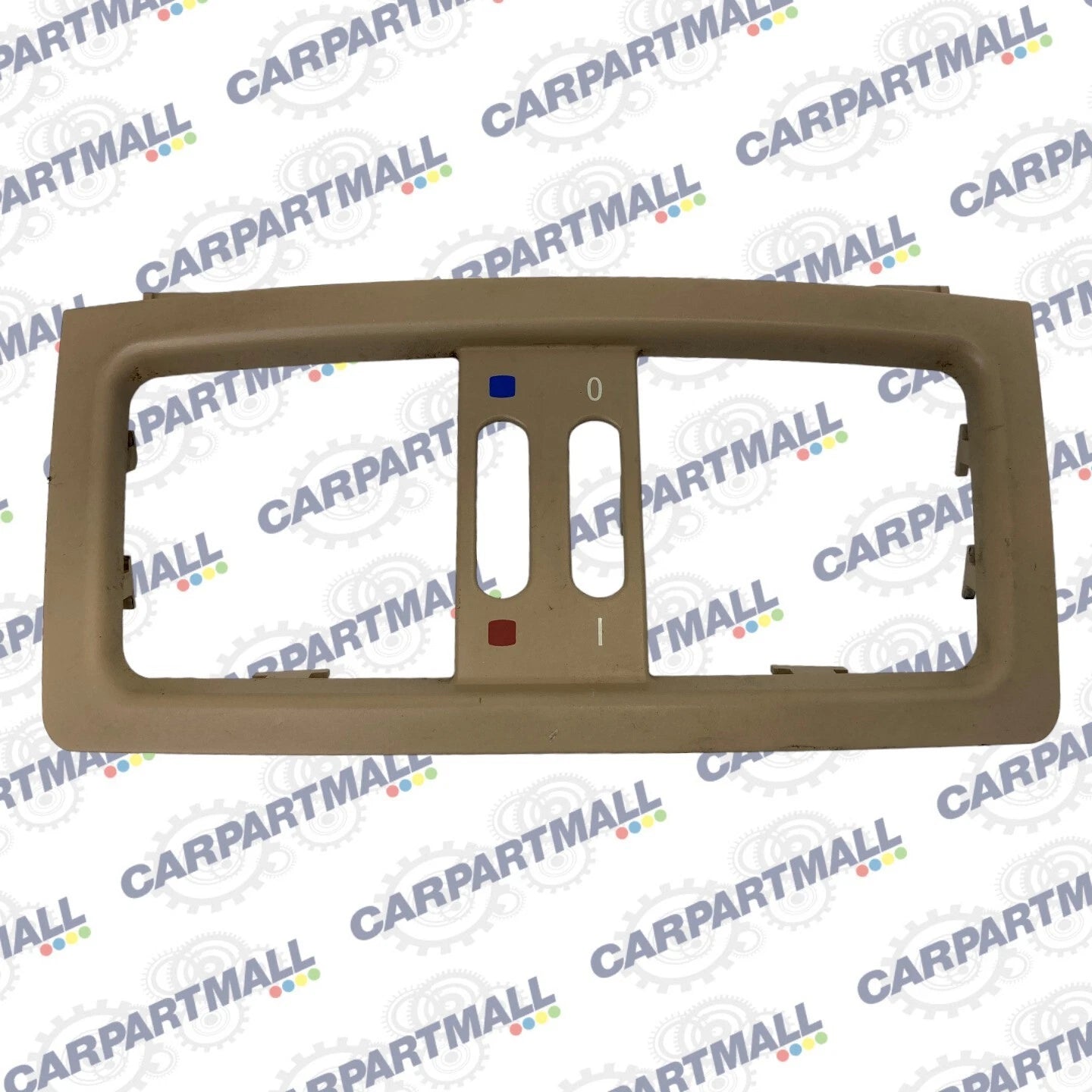 2004-2007 BMW 530I 525I REAR CENTER CONSOLE AC AIR VENT TRIM BEZEL PANEL OEM