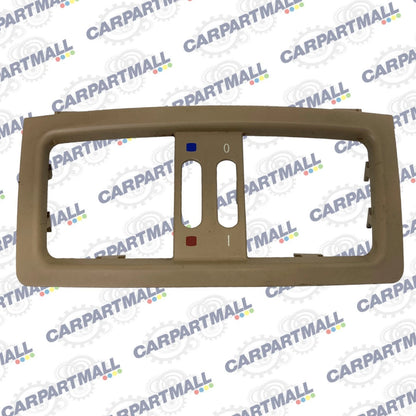 2004-2007 BMW 530I 525I REAR CENTER CONSOLE AC AIR VENT TRIM BEZEL PANEL OEM