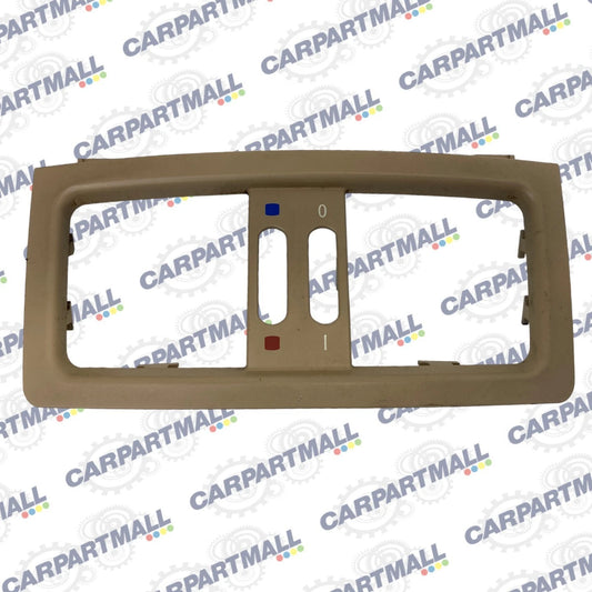 2004-2007 BMW 530I 525I REAR CENTER CONSOLE AC AIR VENT TRIM BEZEL PANEL OEM