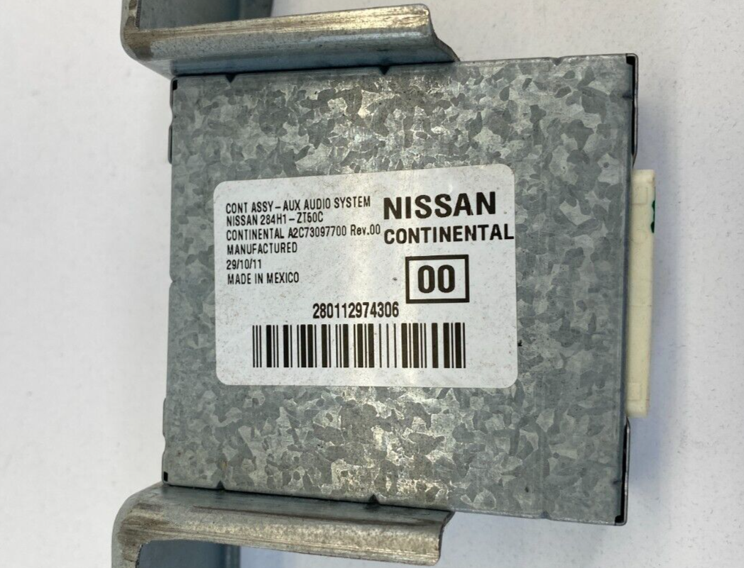 2010-2014 Nissan Cube Auxiliary AUX Audio Control Module Unit 284H1-ZT50C
