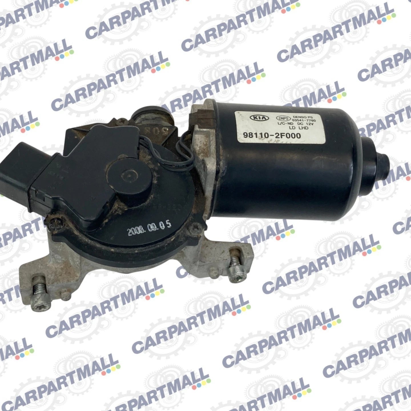 2004-2009 KIA SPECTRA FRONT WINDSHIELD WIPER MOTOR UNIT OEM FACTORY 98110-2F000