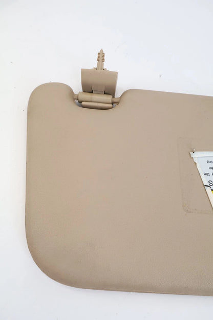 2006-2011 KIA RIO RIO5 SUN VISOR PAIR LEFT DRIVER RIGHT PASSENGER BEIGE OEM