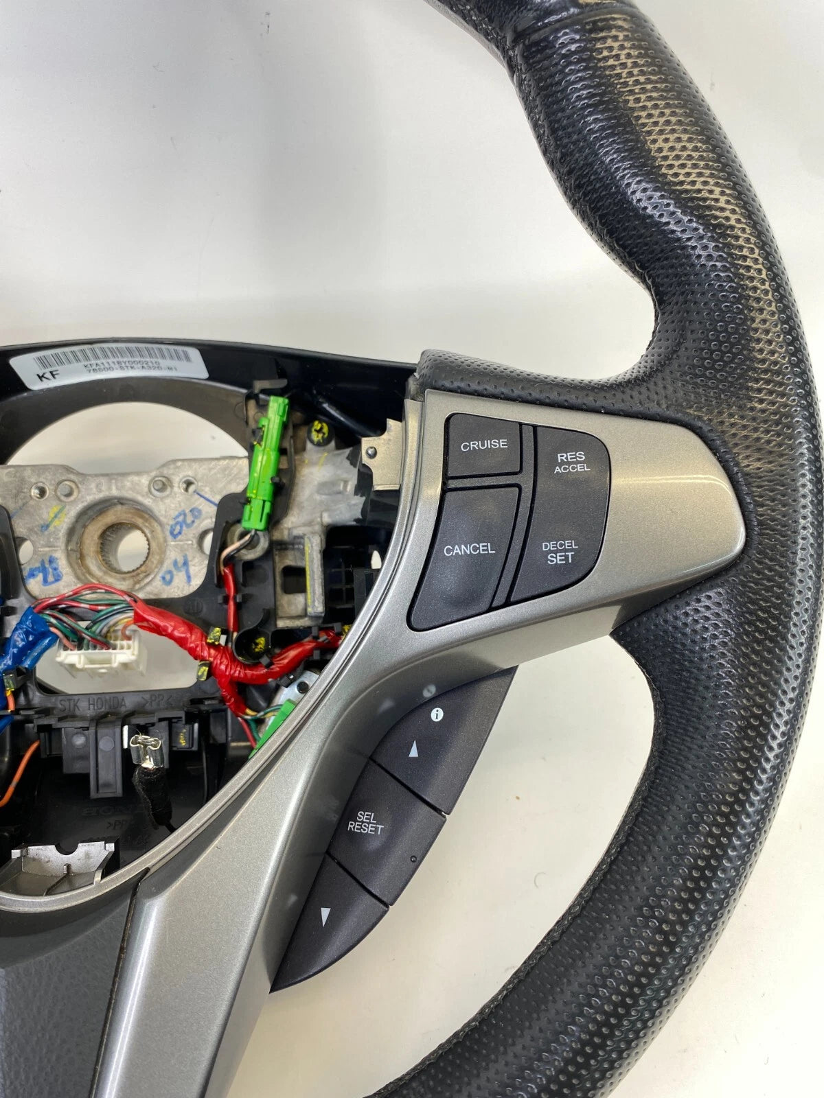 2007-2012 ACURA RDX DRIVER STEERING WHEEL W/ PADDLE SHIFTERS 78500-STK-A320