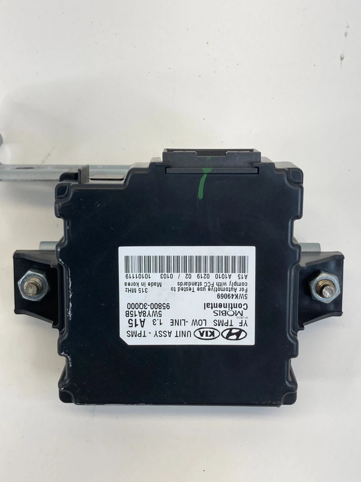 2011-2014 HYUNDAI SONATA TIRE PRESSURE SENSOR CONTROL MODULE BOX OEM 95800-3Q000