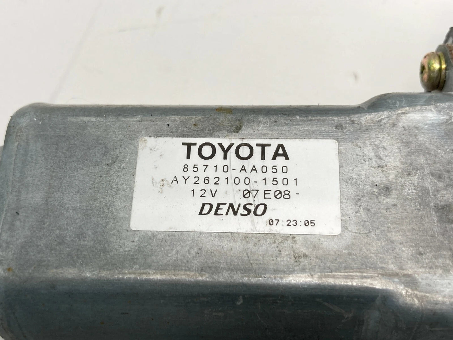 02-06 TOYOTA CAMRY 03-08 MATRIX COROLLA REAR LEFT SIDE WINDOW MOTOR 85710AA050