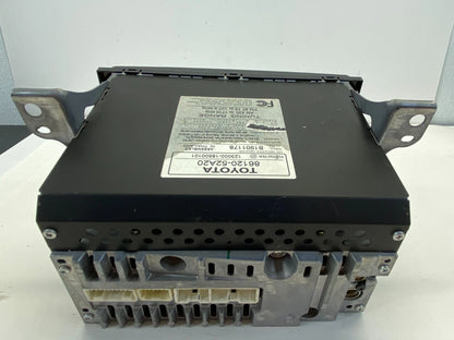 2008-2011 TOYOTA YARIS HATCHBACK AM/FM RADIO CD RECEIVER 86120-52A20 OEM