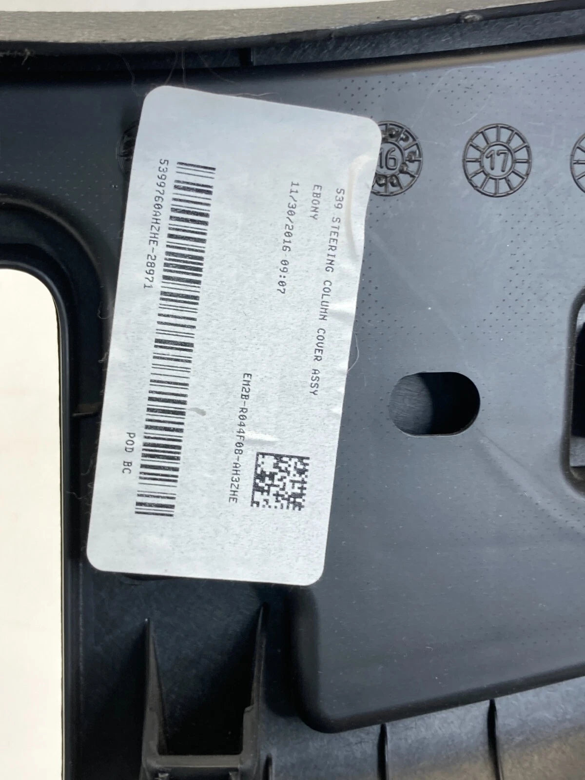 2015-2024 FORD EDGE LEFT DRIVER SIDE LOWER DASH TRIM COVER PANEL EM2B-R044F08-AH