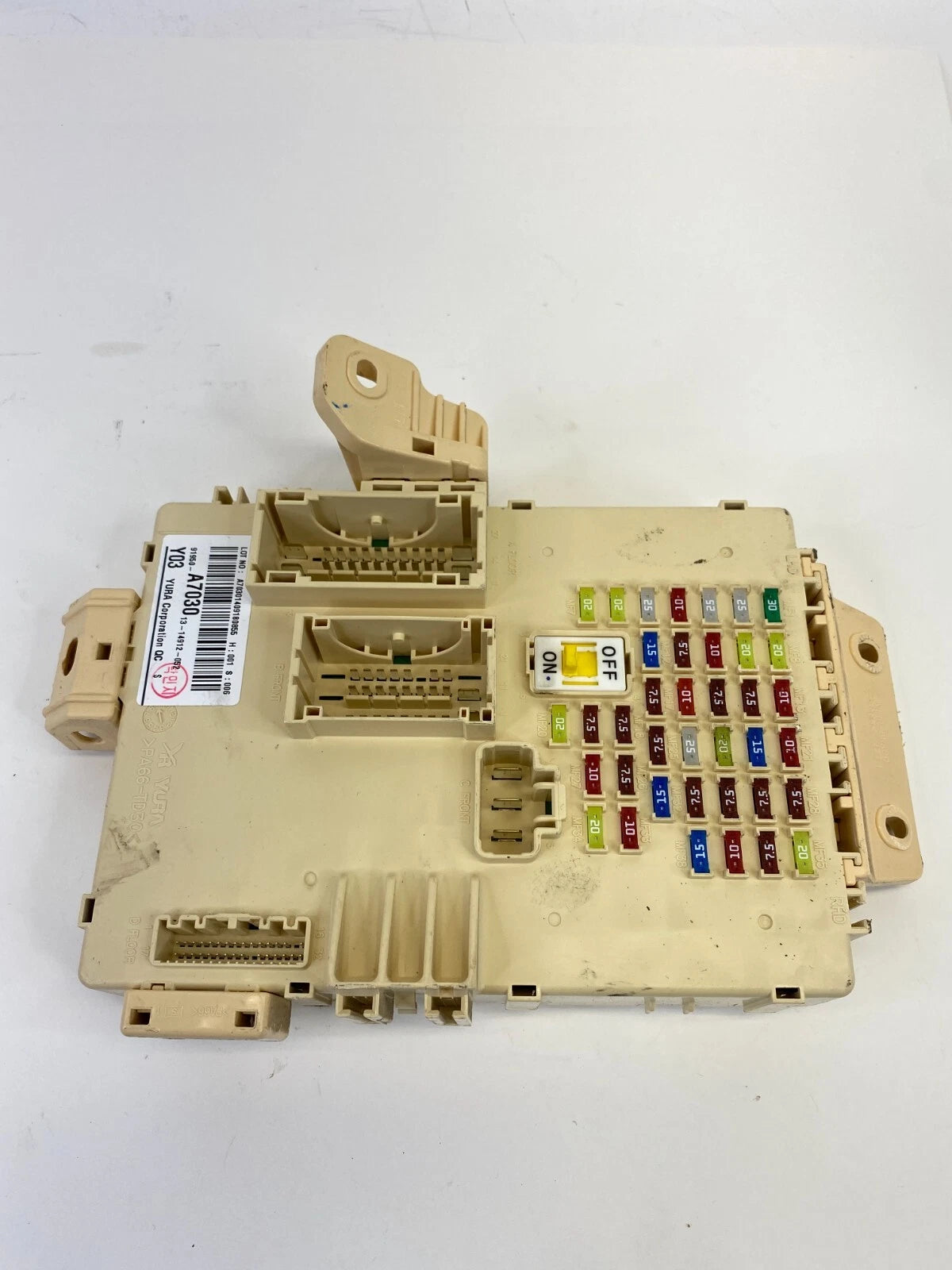 2014-2016 KIA FORTE INTERIOR DASH FUSE BOX RELAY COMPARTMENT 91950-A7030 OEM