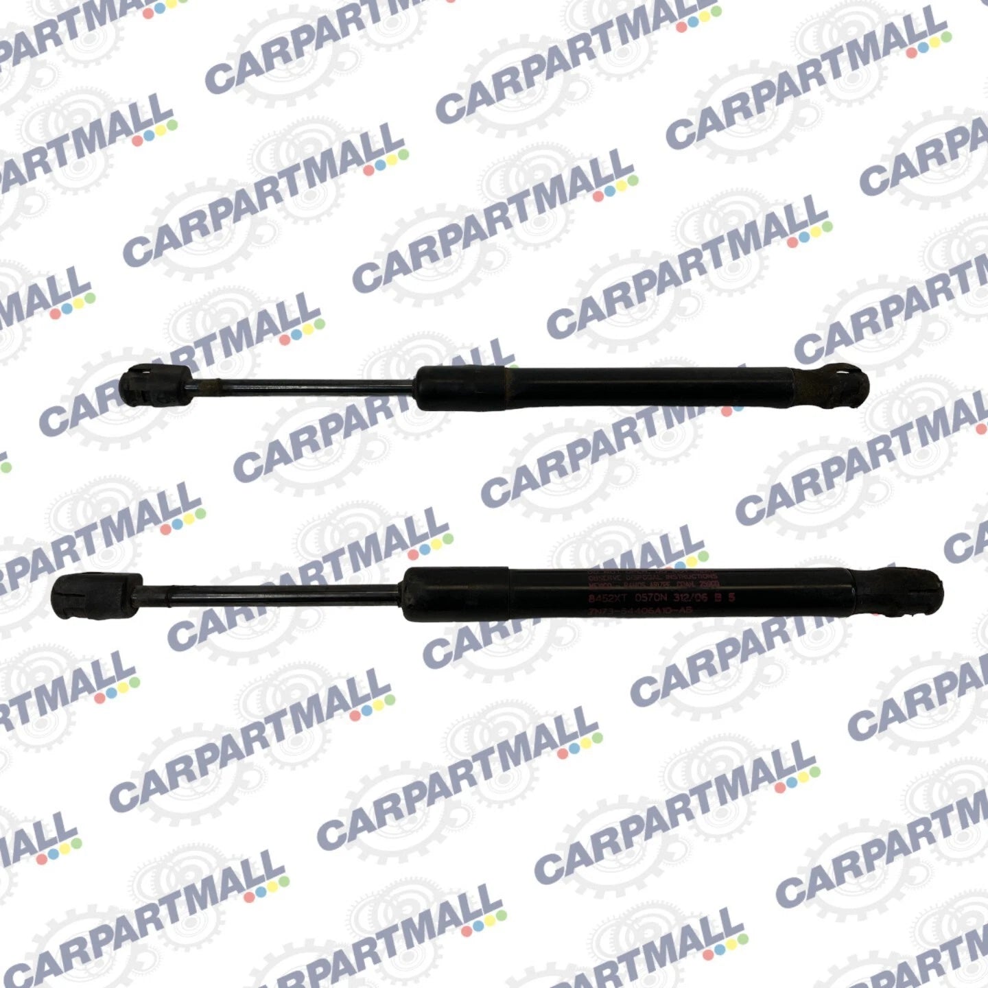 2007-2009 MERCURY MILAN LEFT & RIGHT TRUNK LIFT SUPPORT STRUT SHOCK ARMS PAIR