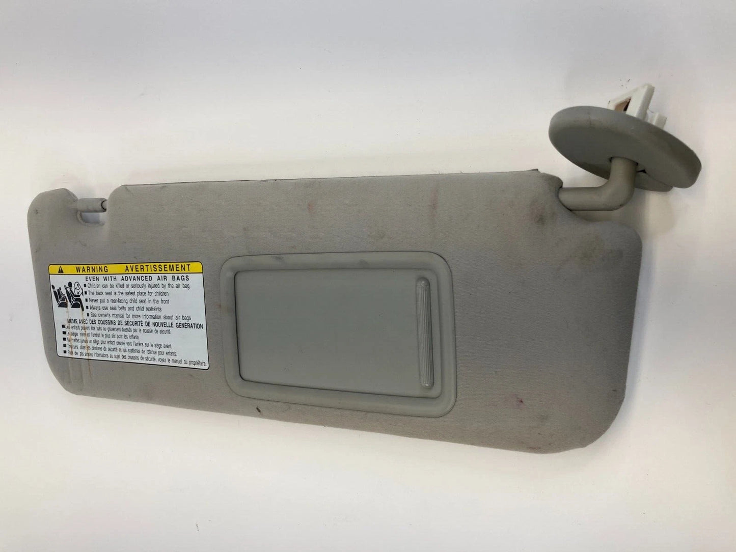 2007-2012 LEXUS ES350 FRONT RIGHT PASSENGER SIDE SUNVISOR SUN VISOR SHADE OEM