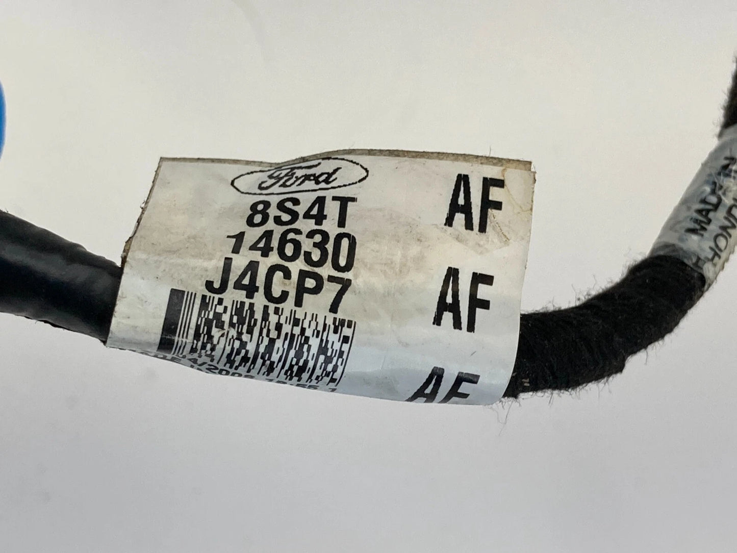 08-11 FORD FOCUS FRONT RIGHT PASSENGER SIDE DOOR WIRING HARNESS 8S4T-14630-J4CP7
