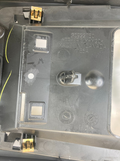 2010-2015 GMC Terrain Center Console Shifter Bezel Cup Holder Panel 20922750 OEM