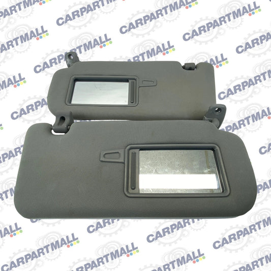 2011-2015 KIA SORENTO LEFT & RIGHT SIDE SUN VISOR GRAY SUNVISOR W/ MIRROR OEM