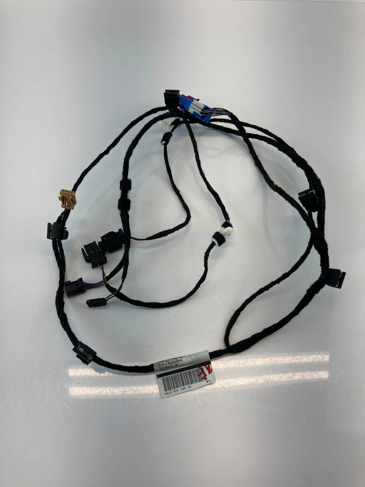 2007 2008 2009 AUDI Q7 FRONT RIGHT PASSENGER SIDE DOOR WIRING WIRE HARNESS OEM