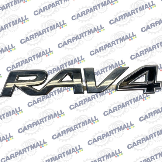 2004-2012 TOYOTA RAV4 REAR BACK DOOR TAILIGATE TAIL GATE EMBLEM NAMEPLATE OEM