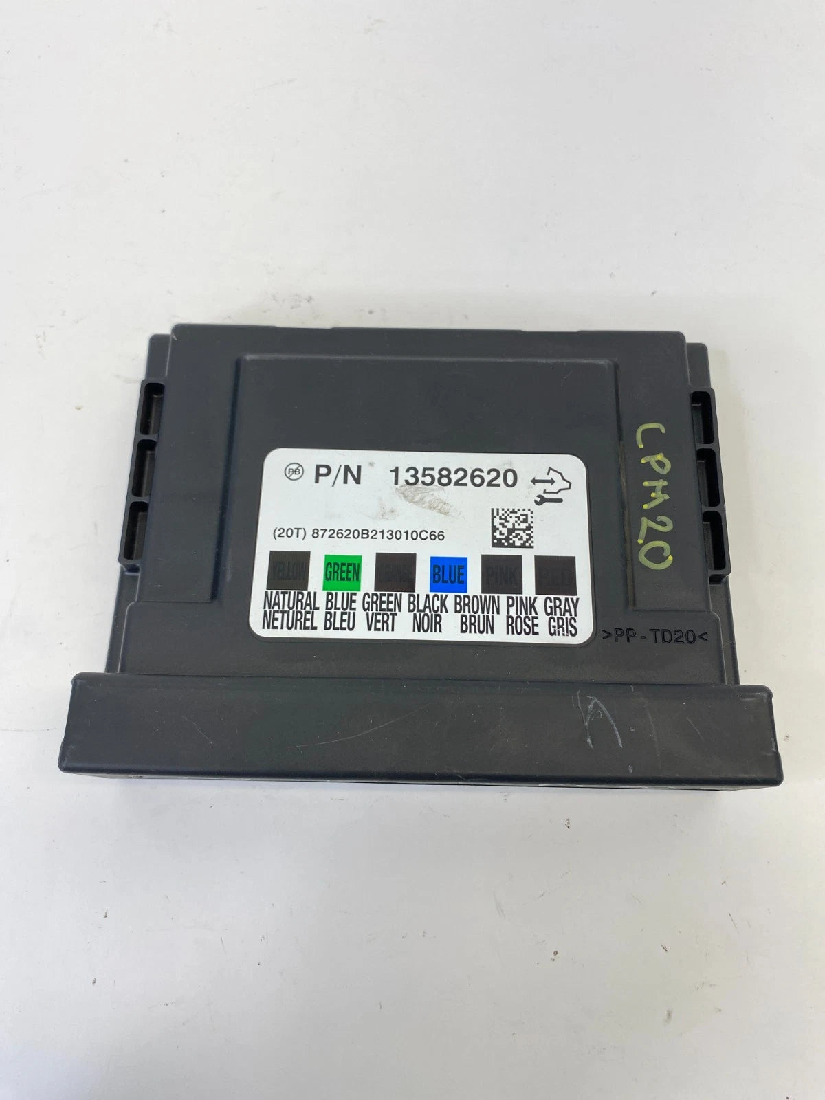 2012 CHEVROLET CHEVY SONIC 1.8L L4 A/T BODY CONTROL MODULE 13582620 OEM