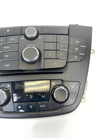 2011 2012 BUICK REGAL RADIO & CLIMATE CONTROL FACEPLATE BEZEL UNIT 13273259 OEM