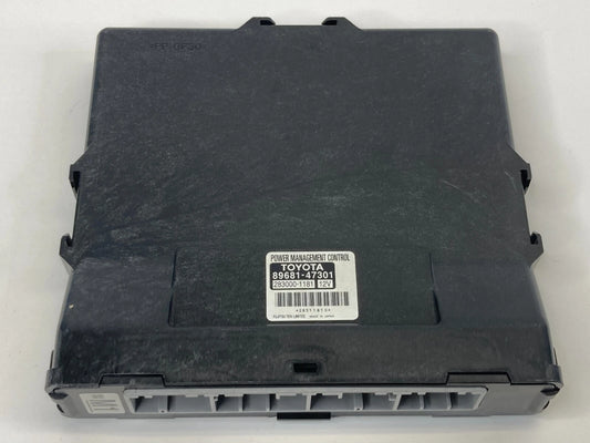 2012-2013 TOYOTA PRIUS POWER MANAGEMENT CONTROL MODULE COMPUTER OEM 89681-47301