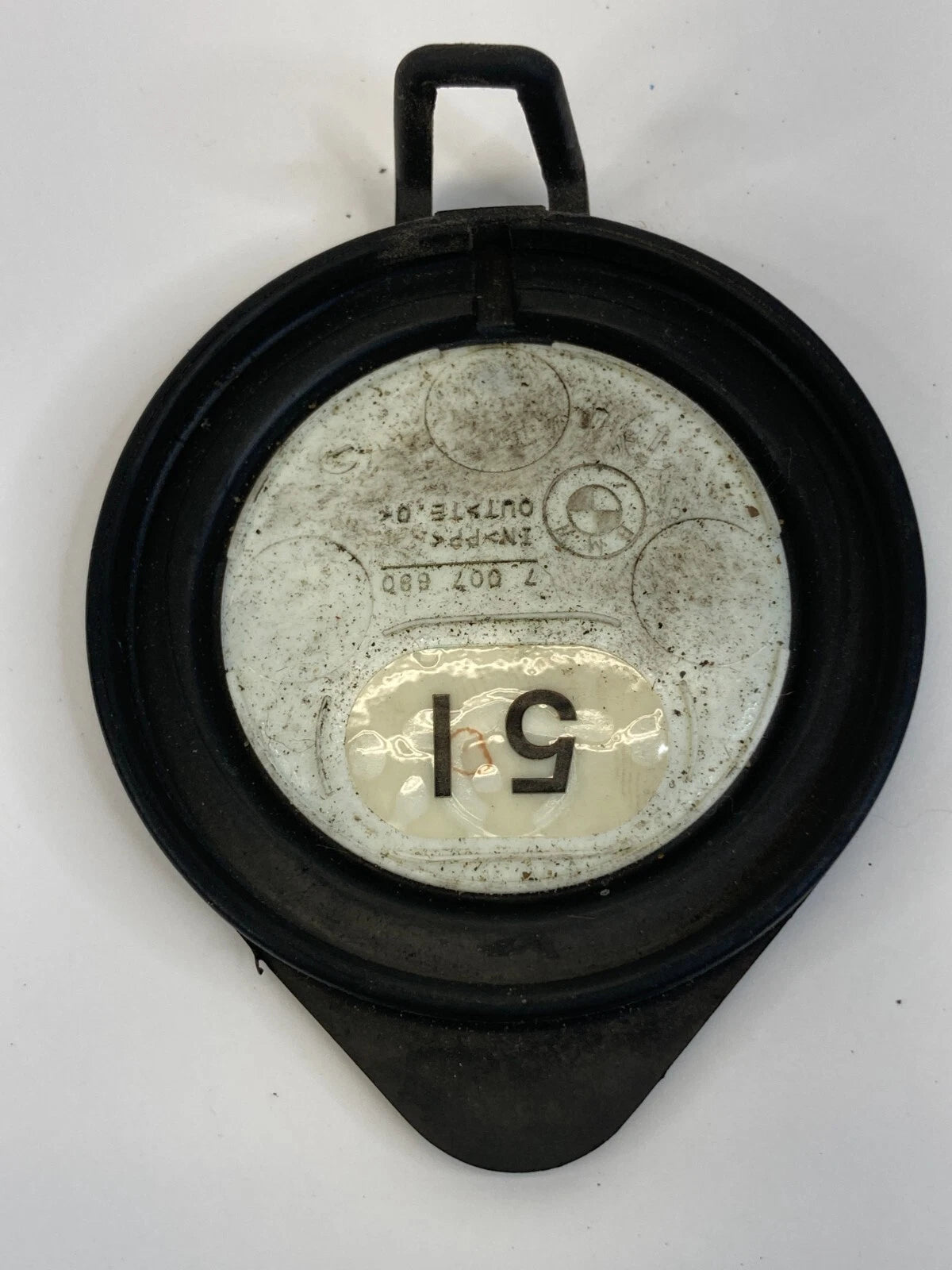 04-07 BMW 530I 525I WINDSHIELD WIPER WASHER FLUID RESERVOIR TANK CAP 7007880 OEM