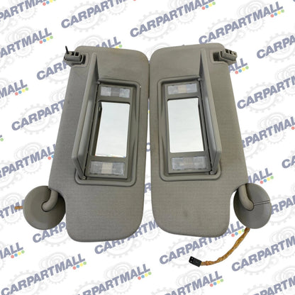 13-19 CADILLAC ATS CTS SDN SUNVISOR SUN VISOR LH RH SET W/ CLIPS OEM