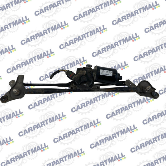 06-10 Hyundai Sonata Front Windshield Wiper Linkage & Wiper Motor 98110-3K000