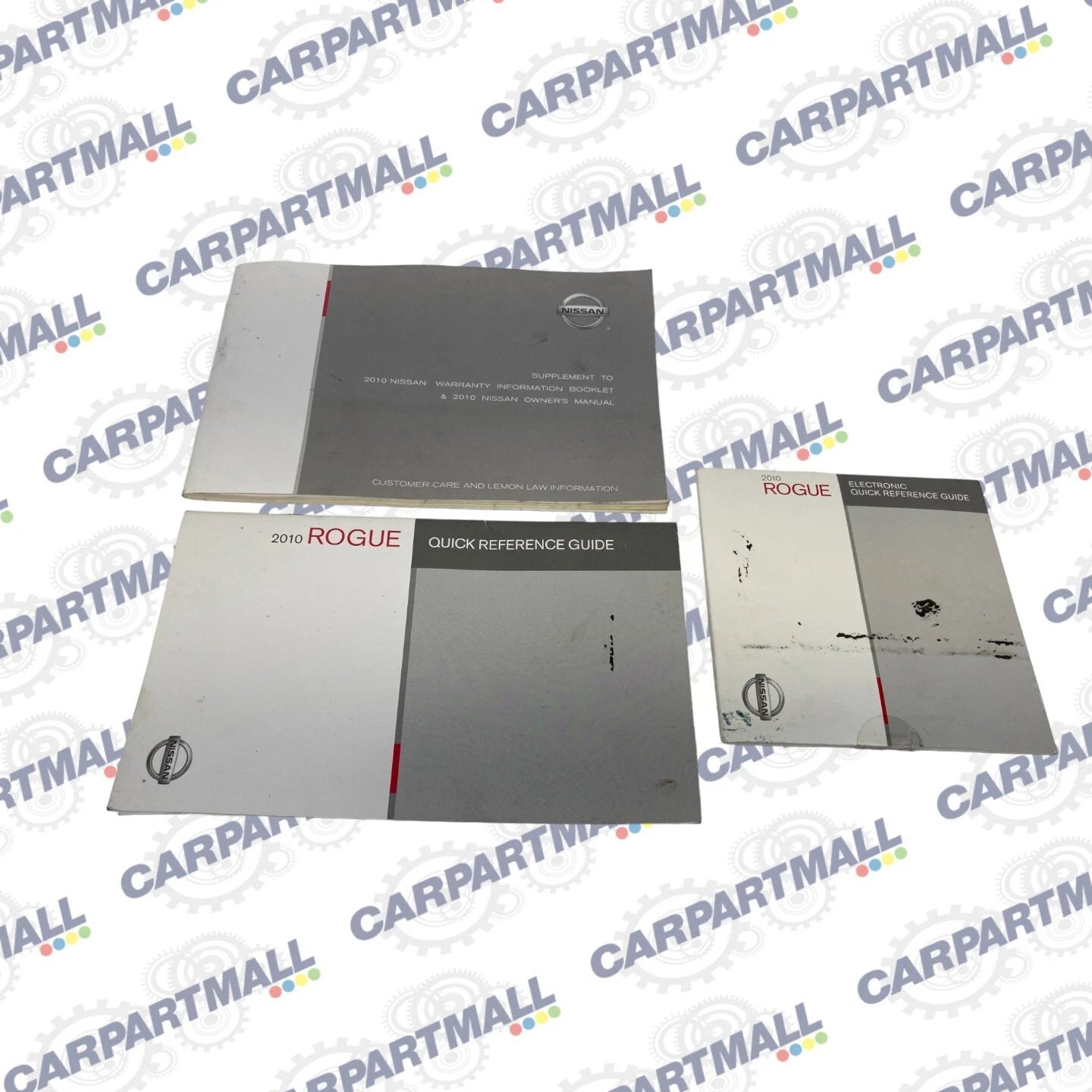 2010 10 NISSAN ROGUE OWNERS MANUAL INFORMATION WARRANTY GUIDE BOOK SET OEM