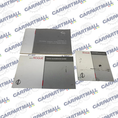 2010 10 NISSAN ROGUE OWNERS MANUAL INFORMATION WARRANTY GUIDE BOOK SET OEM