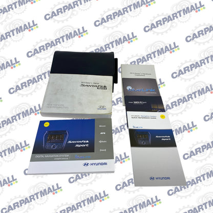 2013 Hyundai Santa Fe Sport Owner's Guide Manual Book Information Set W/ Case