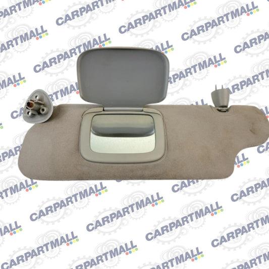 2001-2003 Ford Taurus Mercury Sable Left Driver Sunvisor Sun Visor Cloth Tan OEM
