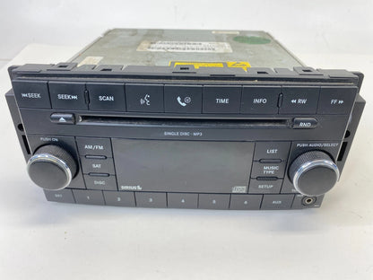 2008 DODGE AVENGER SEBRING MAGNUM RADIO AM/FM CD PLAYER AUDIO RECEIVER 5064420AF